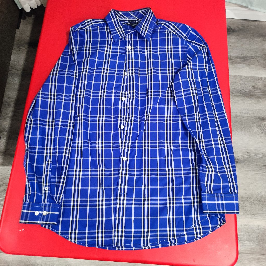 Gap Long Sleeve Button Up Shirt Men's Size L